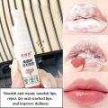 Bubble Lip Mask Dragon Blood Tree Bubble Gentle Exfoliation Natural Lip Scrub Tender Polish Lipstick Moisturizing Care 7.5ml. 