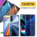 Carbon Fibre back stickerFor Realme C11 2021. 