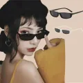 ZEBF-1PC Small Rectangle Sunglasses Women Retro Brand Designer Sun Glasses Vintage Square Narrow Frame Eyewear Female UV400 Shades. 