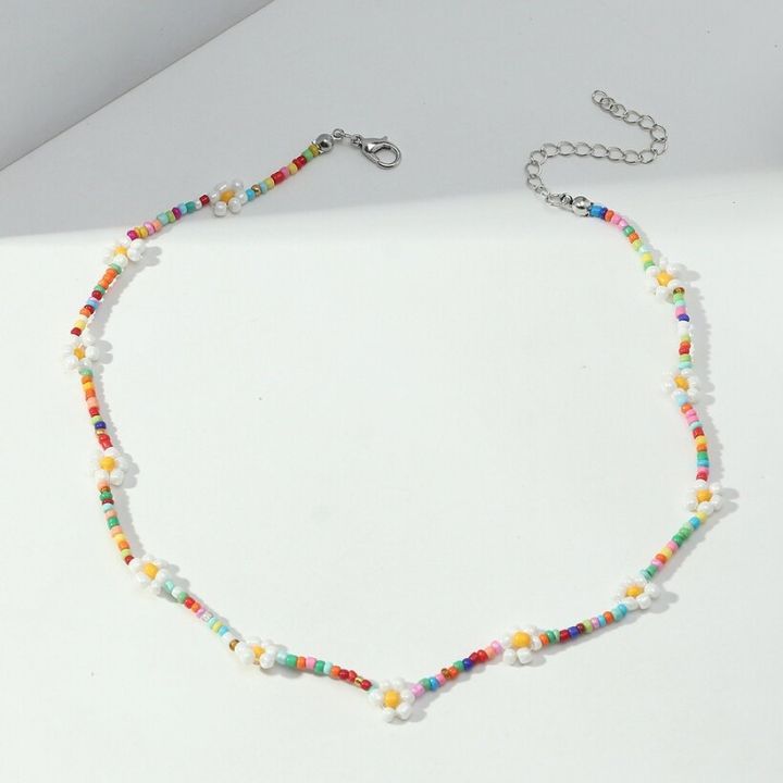 Necklace%20Ethnic%20Style%20Beaded%20Small%20Daisy%20Bohemian%20Handwoven%20Fashion%20Multi%20Color%20Necklace%20The%20Peach%20Lilac%20Jewelry%20Choker%20For%20Girls%20-%20Image%202