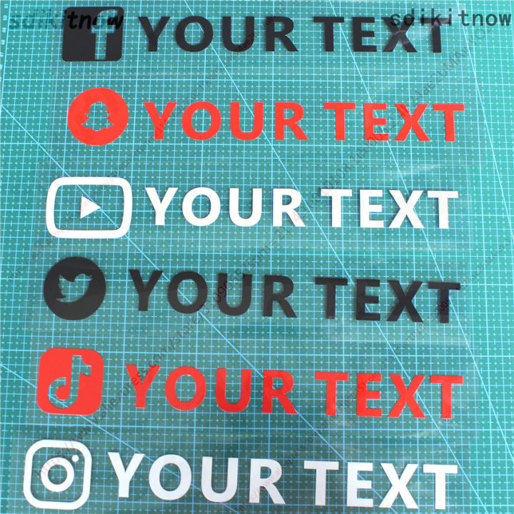 Custom%20Text%20WEBSITE%20For%20Instagram%20Facebook%20logo%20your%20name%20twitter%20YouTube%20Snapchat%20Twitch%20VK%20NICKNAME%20Window%20Decal%20car%20sticker%20-%20Image%205