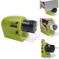 Swifty Sharp Cordless, Motorized Knife Blade Sharpener, reg, Green. 