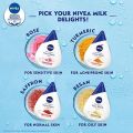 NIVEA Milk Delights Face Wash Moisturizing Honey For Dry Skin 100ml, 100 ml. 