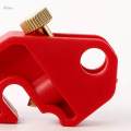 3Pcs Set Circuit Breaker Lockout Electrical Safety Device Kit Red CB-01. 