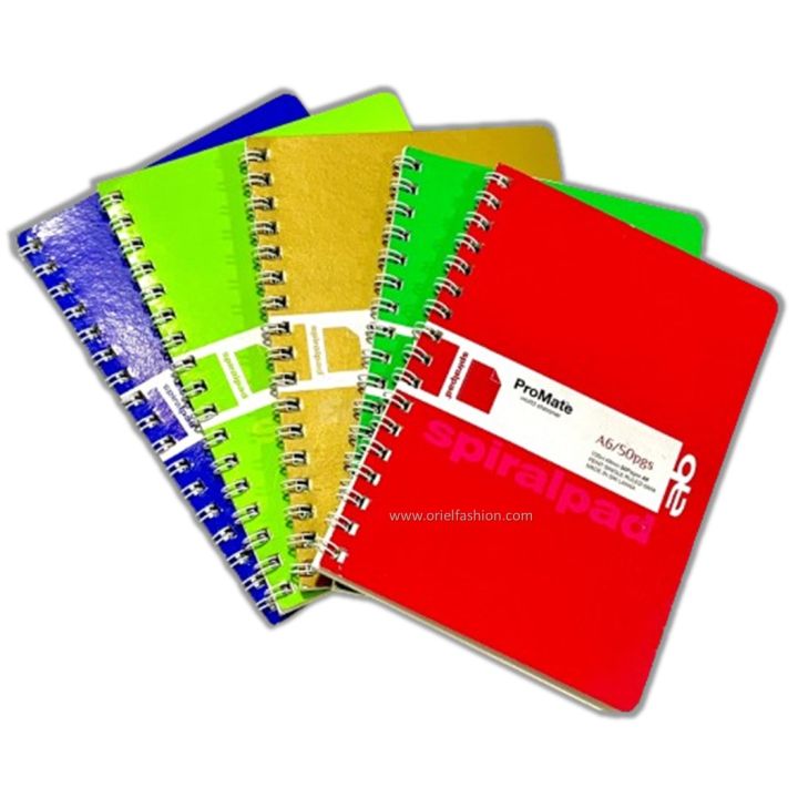 ProMate%20A6%20Hardcover%20Flip-on%20Spiral%20Pad%2050Pgs%20-%20Image%204