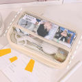 Transparent Pencil Bag Large Capacity Pen Case Stationery Box School Supplies SEVICH. 