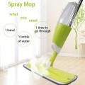 Easy & Healthy Spray Mop With Microfiber Washable Cleaning Pad Modern Moper. 