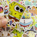20/40pcs Spongebob Stickers Square Pants American Animation Stickers for Laptop Scrapbook Journal Kids Girls Boys Stickers. 