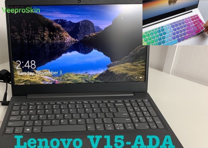 Laptop%20Notebook%20silicone%20Keyboard%20Cover%20Skin%20Protector%20for%20Lenovo%20V15-ADA%20V15%20ada%20Lenovo%20ThinkBook%2015%2015-iml%2015.6%20inch%20-%20Image%202