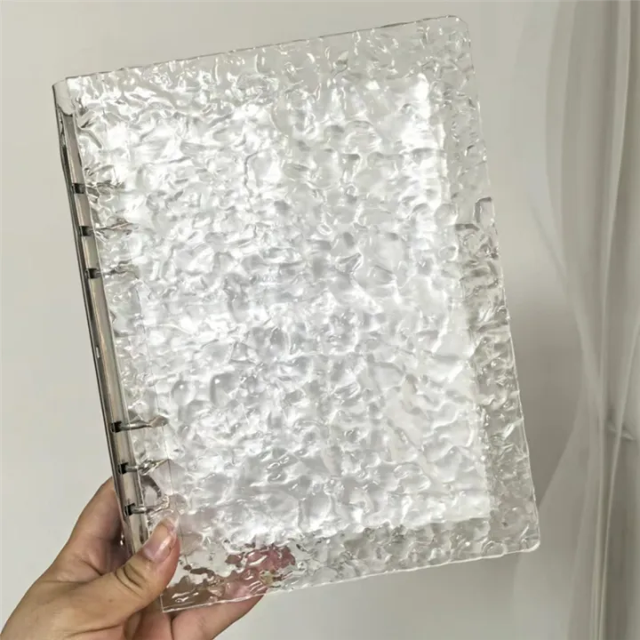 A5%20Acrylic%20Transparent%20Shell%20Loose-Leaf%20Photo%20Album%206%20Hole%20Acrylic%20Album%20Binder%20Photocard%20Binder%20-%20Image%202