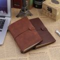 Vintage Hardcover Notebook Spiral Faux Leather Dairy Note Book School Office Supply For Students Business Notebooks Making Notes. 