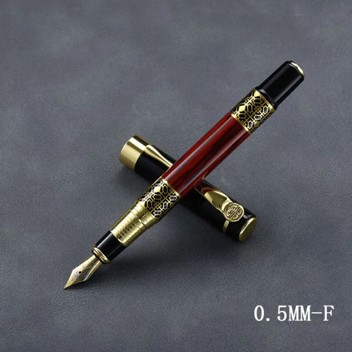 Retro%20Metal%20Fountain%20Pen%20Replaceable%20Ink%20Elegant%20Gift%20for%20Writing%20Stationery%20Office%20School%20Supplies%20-%20Image%206