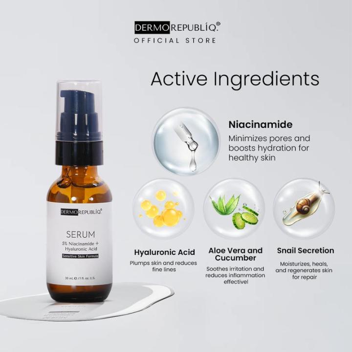 Dermorepubliq%205%25%20Niacinamide%20+%20Hyaluronic%20Acid%20Sensitive%20Skin%20Formula%20Serum%20-%2030%20mL%20/%2015mL%20-%20Image%205