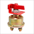 Battery Isolator Disconnect Switch Power Cut Off Battery Switch Metal Knob with Lock Bracket. 
