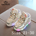 【ALLGOOD】 Children Luminous Shoes for Boys Girls Sport Running Shoes Baby Flashing Lights Fashion Sneakers Toddler Little Kid LED Sneakers. 
