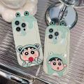 Phone Case For Huawei Honor 90 Lite 5G Nova 5t 11 7 PRO 7SE 9SE 10SE P30 P40 PRO Back Cover Casing Fashion Cute Cartoon Doraemon Crayon Shin Chan 3D Frog Ears Doll Trendy Anti-falling Silicone Wavy Edge Soft Shockproof. 