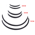 Carbon Fiber Rubber Car Wheel Eyebrow Universal Protector Trim Fender Flare Extension Arches For Cars Mud Flap Splash Guards. 