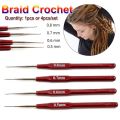 for Hair Extension Micro Hook Braiding Hair Hair Making Tools Dreadlock Crochet Needle Braid Maintenance Braiders Knitting Hooks. 