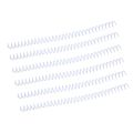 20Pcs Spiral Binding Coils 13mm Diameter 30 Holes Binding Spiral Sheet Coil. 