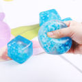 Handheld Stress Relief Soft Ice Cube Shape Stress Relief Toy for Kids Slow Rebound Tear Resistant Safe Material Fun Squeeze Toy Decompression Toy. 