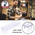 Barbertop 8 Grid Guide Limit Comb Storage Box Barber Electric Hair Clipper Rack Holder Organizer Case Salon Hairdressing Tools. 