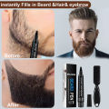 Brush Beard Coloring Shaping Tools Men Beard Enhancer Waterproof Enhance Facial Hair Hair Pencil Repair Tools Beard Styling Tool. 