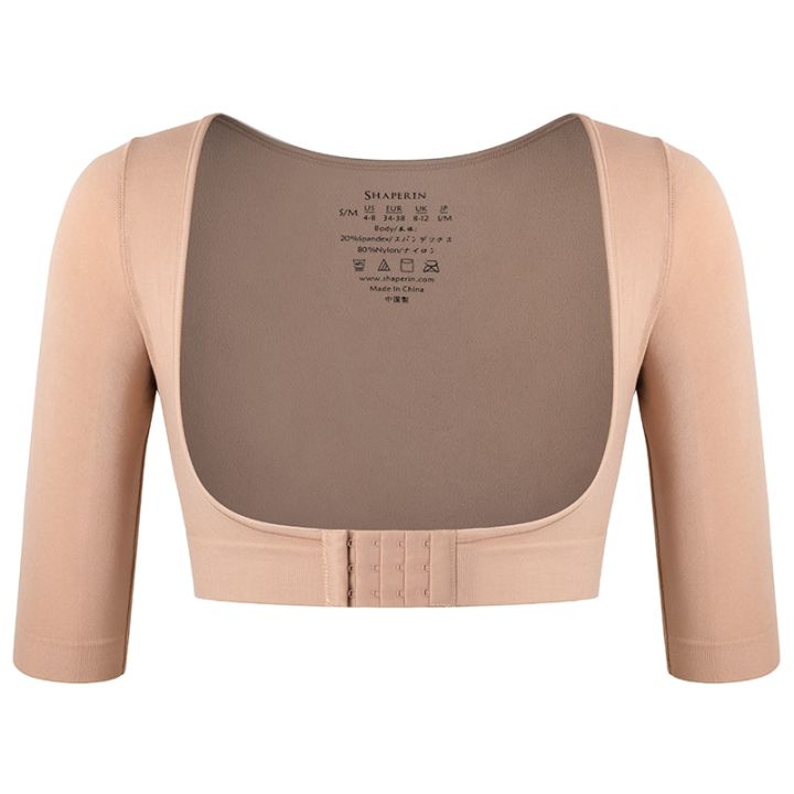 Weight Loss Arm Slimming Fat Buster Compression Sleeves Upper Arm Wrap Band Slimmer Humpback Posture Correction Tank Tops