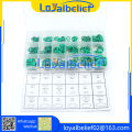 AC Air Conditioning Compressor Rubber O-rings 270PCS R22/R134a Repair Seal 18 Sizes O-ring Kit Green Metric O ring Seals Nitrile. 