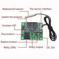 W1209 Digital thermostat temperature controller switch temperature controller thermometer Incubator controller. 