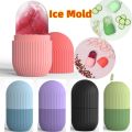 Face and Eye Reusable Ice Face Roller Ice Cube Mold Puffiness Relief Tighten Skin Silicone Ice Cube Massager for Brightening Skin Anti- wrinkles Reducing Acne. 