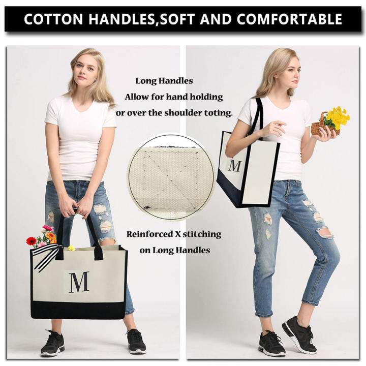 Personalized%20Initial%20Canvas%20Beach%20Bag,%20Monogrammed%20Gift%20Tote%20Bag%20for%20Women%20-%20Image%204