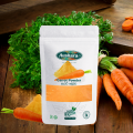 MENNA PRODUCTS 100% Natural Carrot Powder 50g - Pure Carrot Powder from The Sri Lanka - Ideal for Skin Care, Face Pack Juice and Smoothie - High in Vitamin A. 