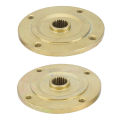 Rear Axle Wheel Hub High Hardness Filled Interior Rear Wheel Hub Assembly Heat Treated Surface Heavy Duty for Go Kart. 