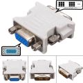 DVI to VGA Cable DVI-I  24+5 Male to VGA HD 15Pin Male Adapter Dual Link Video Cable Support 1080P Full HD from Laptop, PC dvi to vga adapter cable convertor. 