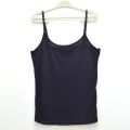 Trending Fashion Women/ Fitted Ladies / Girls Cotton Fabric 170gsm Hot And Sexy Sleeveless Off Shoulder Plain Adjustable Strap Skinny / Sleeveless Vest In Black Colors For School Uniform Wearing In S, M, L, Xl And Xxl Size. 