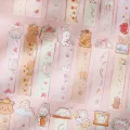 Paper Bookmarks, Yuanqi Tuanzi Sauce Series, Cute Cartoon Animal Gift Message Cards, 30 in Total. 