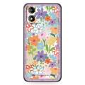 Anti-dust Phone Pouch Phone Case For MOTO E13 Protective flower Cute Dirt-resistant Shockproof Anti-knock Graffiti TPU. 