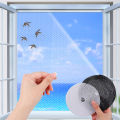 DIY Anti-mosquito Window Screen Self-adhesive Mosquito Insect Flying Bug Net Curtains Invisible Simple Window Screen. 