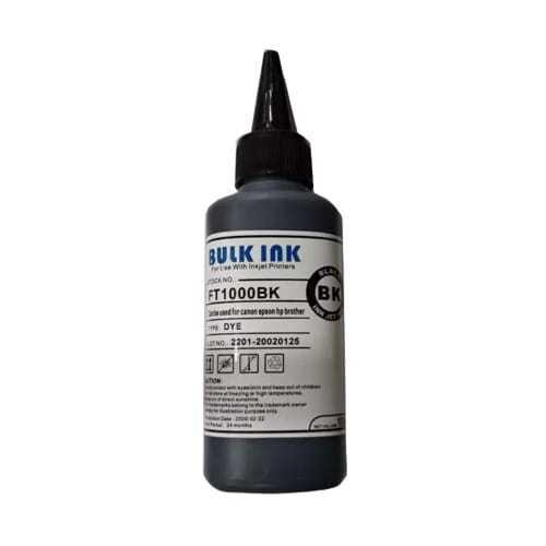 Universal Refill Ink Black 100ml Bottle