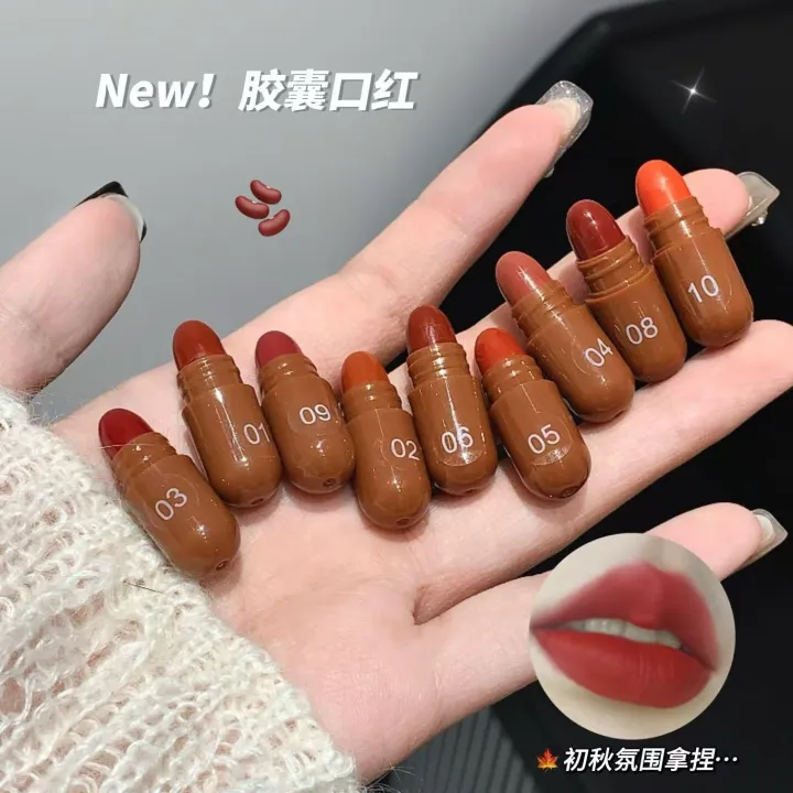 MAGIC%20CASA%20SWEETHEART%20COCOA%20CAPSULES%20SMALL%20LIPSTICK%20SET%20MINI%20KIT%20CHOCOLATE%20CUTE%20POCKET%20LIP%20GLOSS%2010%20-%20Image%203