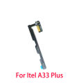 NEW 【Too much love!】For Itel A33 Plus + Swith Power On Off Volume Side Button Key Flex Cable. 
