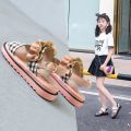 Back Velcro Girls' Sandals New One Pair of Shoes for Two Uses Children's Sandals Primary School Students Fashion Girls Middle and Big Children Cool. 