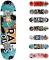 Skateboards for Kids 31x7.88 Complete Skateboard for Boys Girls Teens, 7 Layer Canadian Maple Double Kick Concave Cruiser Trick Skate Board for Beginners Youth Adults [31 INCHES]. 