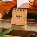 Coil Design Calendar 2023-2024 Mini Desk Calendar Standing Flip Monthly Planner for School Home Office Buyers' Favorite Portable Pocket Calendar. 