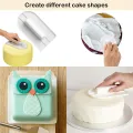 Fondant Cake Smoother Polisher, Fondant Smoother Cake Icing Smoother Tool, Fondant Marzipan Sugar Paste Polisher Smoothing Sugrarcraft Cupcake, Suitable for Home Kitchens Cake Shops Candy Shops. 