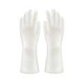 1 Pair Household Gloves Dishwashing Heat Resistant Rubber Gloves Anti-slip for Kitchen Household Pet Cleaning. 