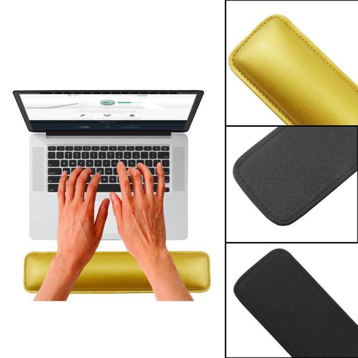 Luxury%20PC%20Laptop%20PU%20Leather%20Wrist%20Rest%20With%20Meomery%20Foam%20For%20Standard%20Keyboards%20-%20Image%205