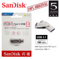 Sandisk Ultra Dual Drive USB Type C 3.1 32GB 64GB 128GB 256GB USB Pen Flash Drive. 