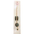 Nethi Chutti /Traditional Kandiyan Gold Plated Drop Style Hair Ornament Maang Tikka/Nalal Thali With White Pearl for Women. 