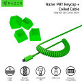 Razer PBT Keycap + Coiled Cable Upgrade Set. 